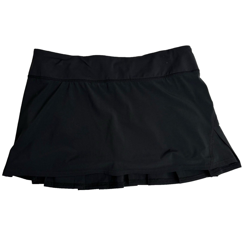 Lululemon Althletics Pacesetter Skort Women 8reg Dark Academia Preppy Athleisure